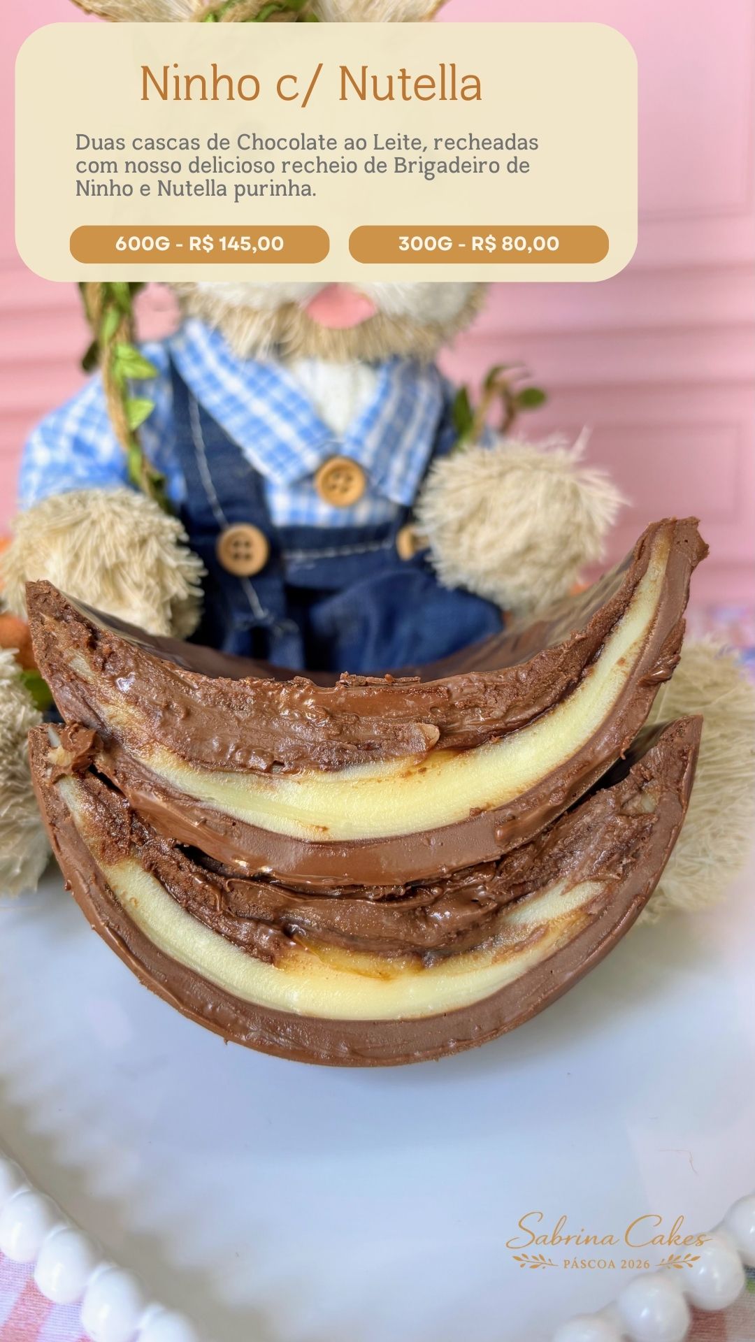 Linha artesanal de Páscoa