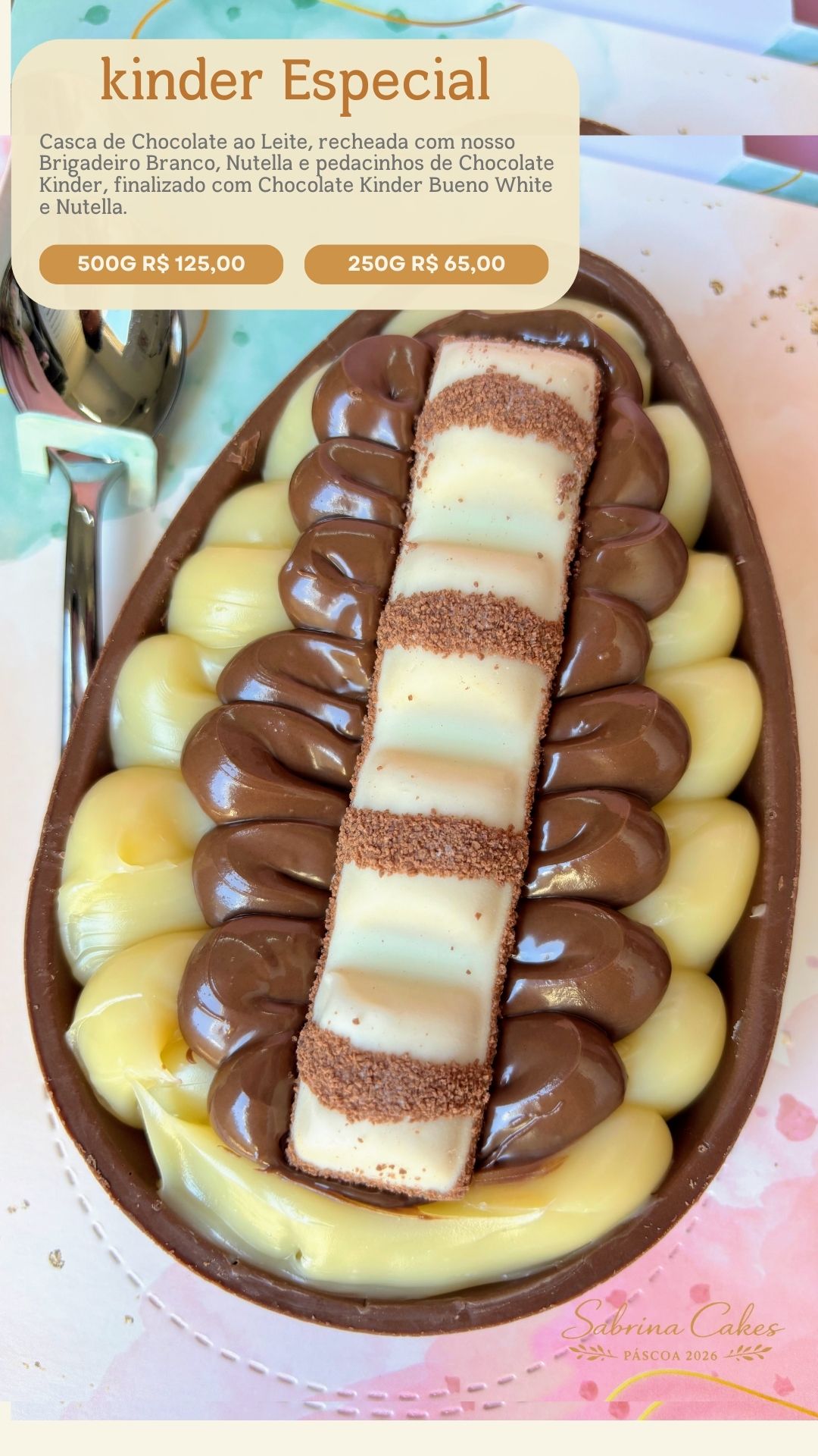 Delícias de Páscoa Sabrina Cakes