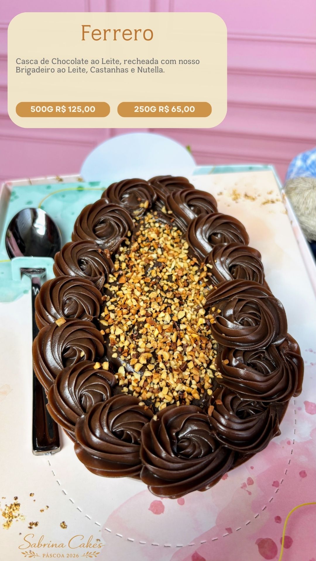 Produtos para encomenda na Páscoa