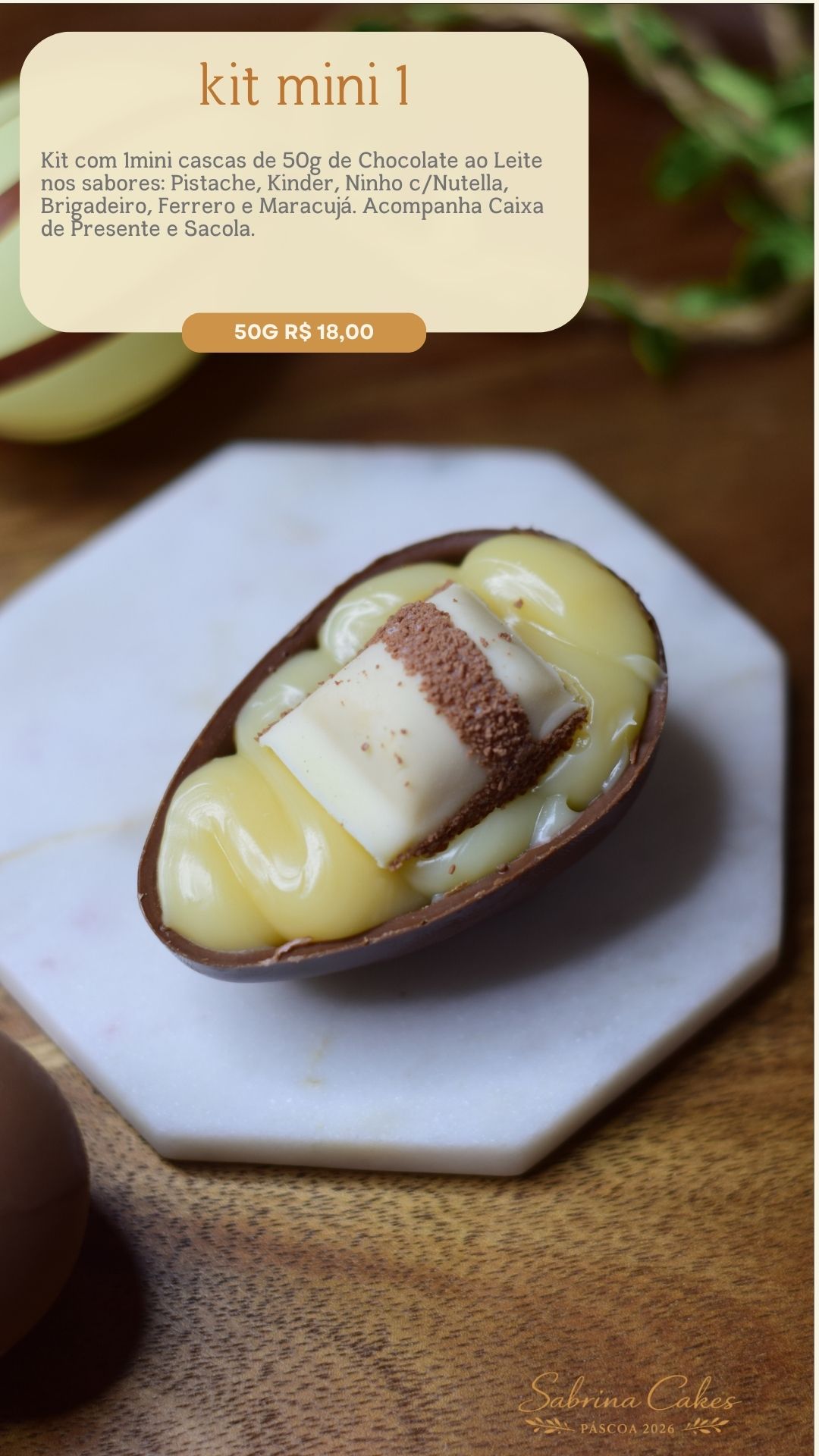 Linha de presentes de Páscoa