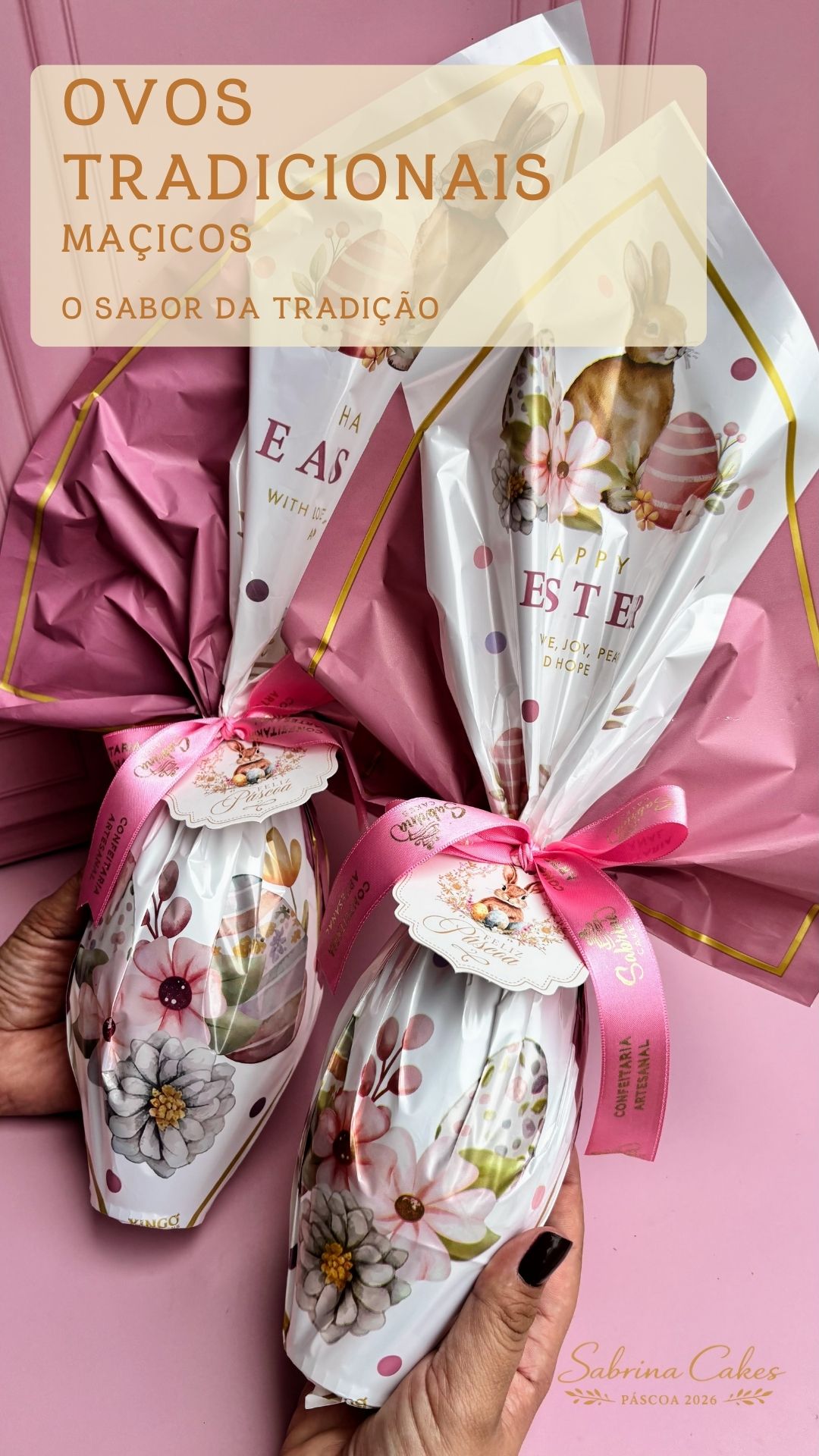 Informações sobre encomendas de Páscoa