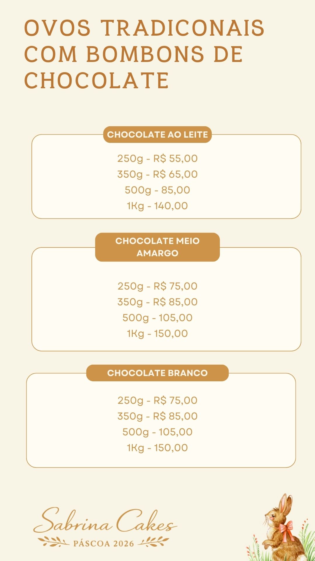 Informações importantes e pedidos