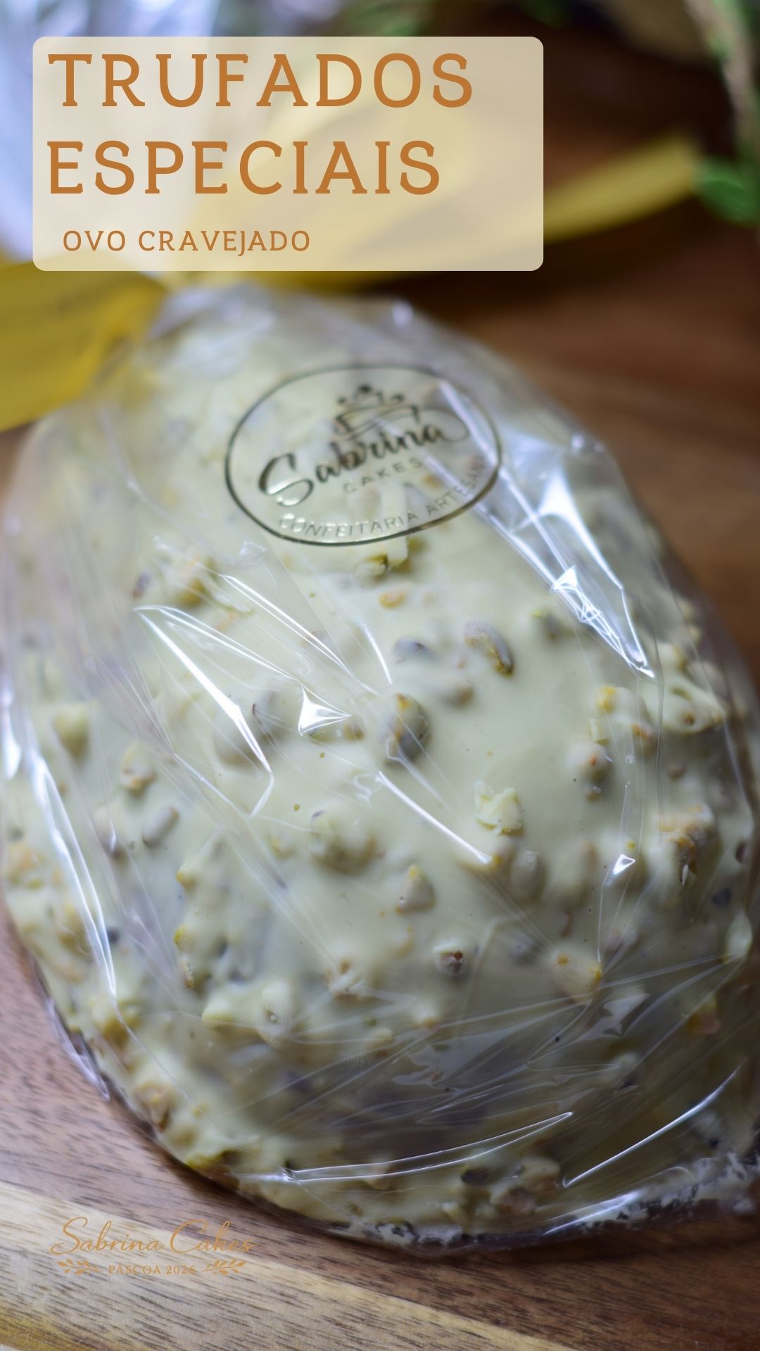 Opções de ovos artesanais