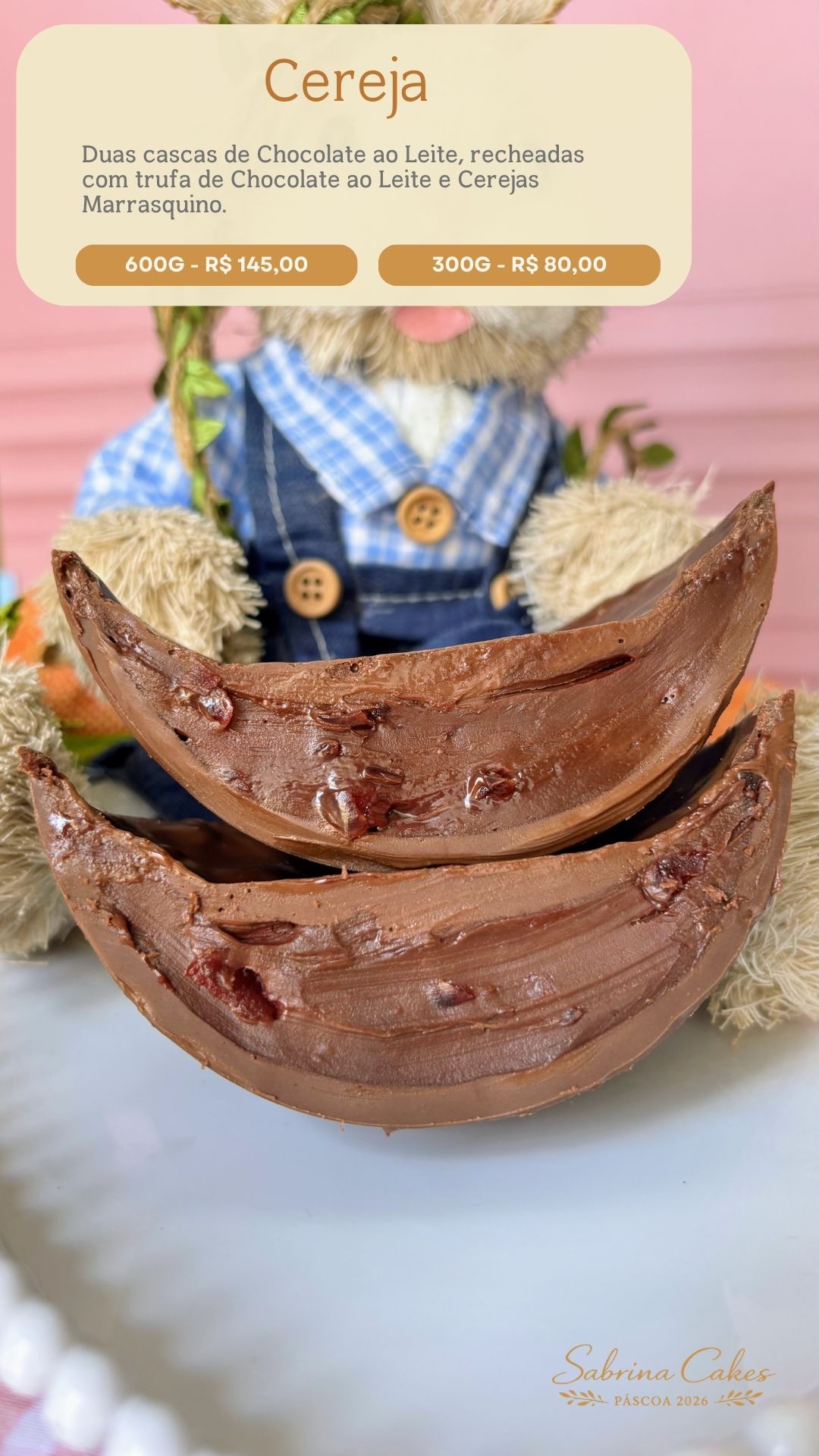 Sabores premium de Páscoa